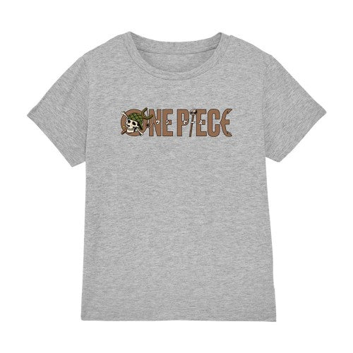 Front - One Piece Childrens/Kids Slingshot Usopp Logo Ringspun Cotton T-Shirt