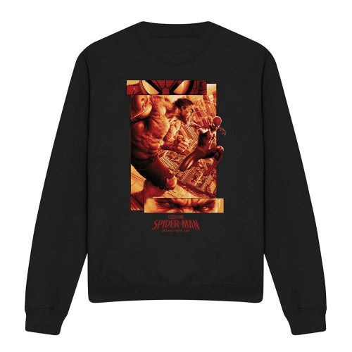 Front - Spider-Man: Brand New Day Unisex Adult Fight Long-Sleeved Sweatshirt