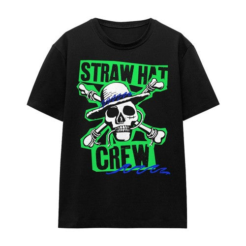 Front - One Piece Womens/Ladies Straw Hat Crew Scrapbook Ringspun Cotton T-Shirt