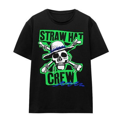 Front - One Piece Womens/Ladies Straw Hat Crew Scrapbook Ringspun Cotton T-Shirt