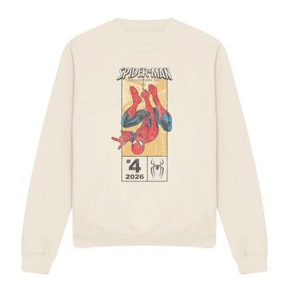 Front - Spider-Man: Brand New Day Unisex Adult Corner Box Sweatshirt
