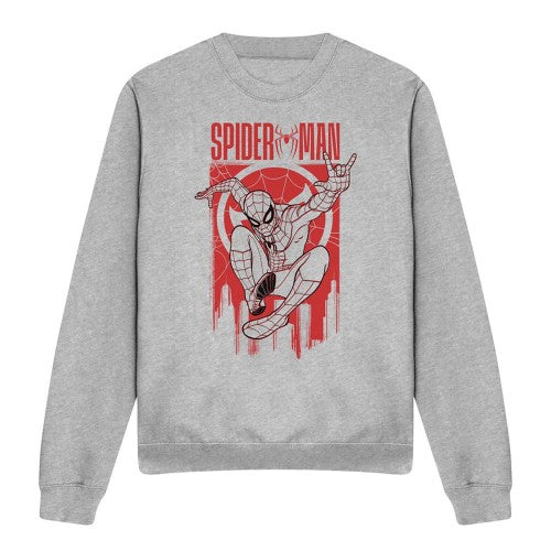 Front - Spider-Man: Brand New Day Unisex Adult Swinging Sweatshirt