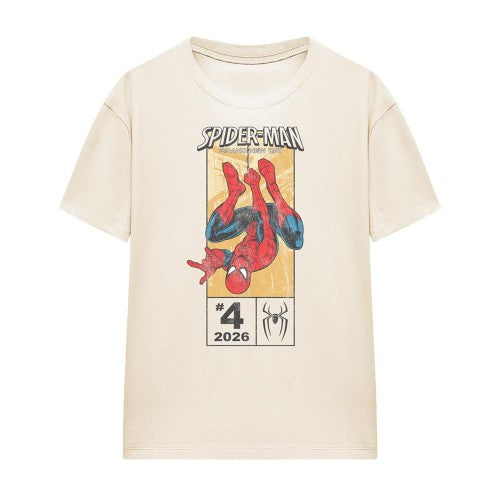 Front - Spider-Man: Brand New Day Womens/Ladies Corner Box T-Shirt