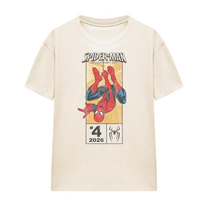 Front - Spider-Man: Brand New Day Womens/Ladies Corner Box T-Shirt