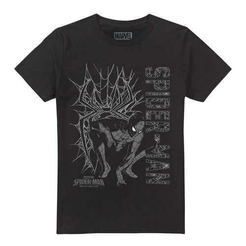 Front - Spider-Man: Brand New Day Unisex Adult Web Hero T-Shirt