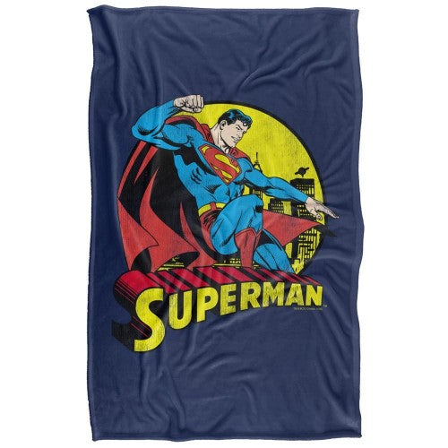 Front - Superman Metropolis Throw