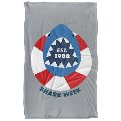 Front - Shark Week Established Throw