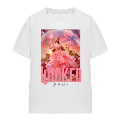 Front - Wicked Womens/Ladies Glinda Bubble T-Shirt