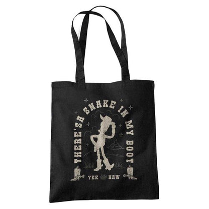Front - Toy Story 5 There´s A Snake In My Boot Woody Tote Bag