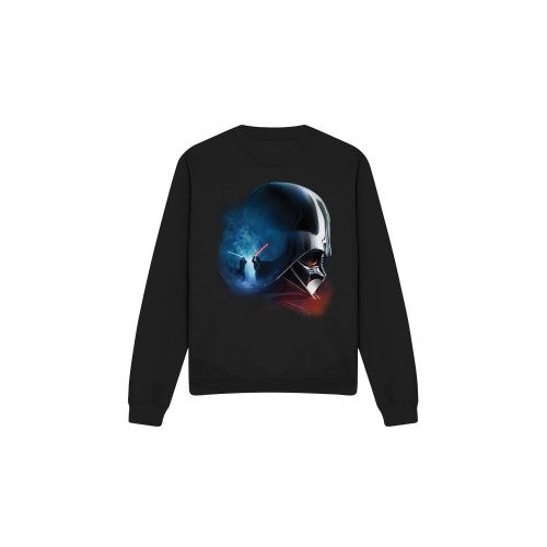 Front - Star Wars Unisex Adult Obi Wan Kenobi Vader Poster Sweatshirt