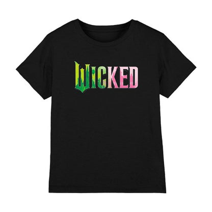 Front - Wicked Childrens/Kids Logo T-Shirt