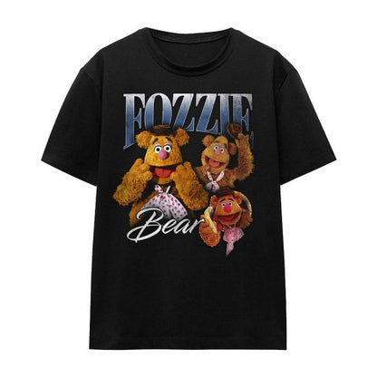 Front - The Muppets Womens/Ladies Fozzie Bear Homage T-Shirt