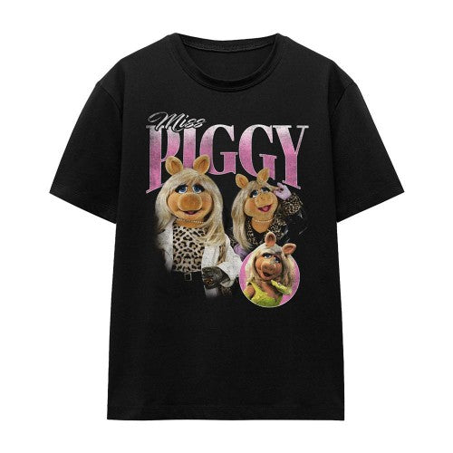 Front - The Muppets Womens/Ladies Miss Piggy Homage T-Shirt
