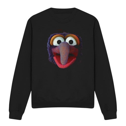 Front - The Muppets Unisex Adult Gonzo Face Sweatshirt