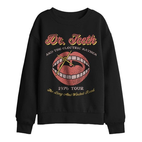 Front - The Muppets Childrens/Kids Dr Teeth And The Electric Mayhem Tour Poster Sweatshirt