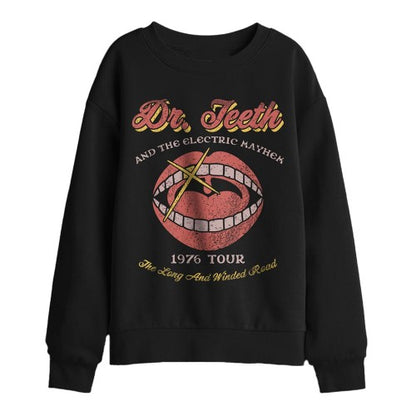 Front - The Muppets Childrens/Kids Dr Teeth And The Electric Mayhem Tour Poster Sweatshirt