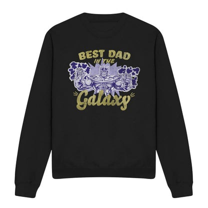 Front - Marvel Unisex Adult Best Dad In The Galaxy Thanos Sweatshirt
