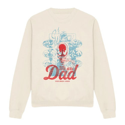 Front - Venom Unisex Adult We Are Dad Long-Sleeved Sweatshirt