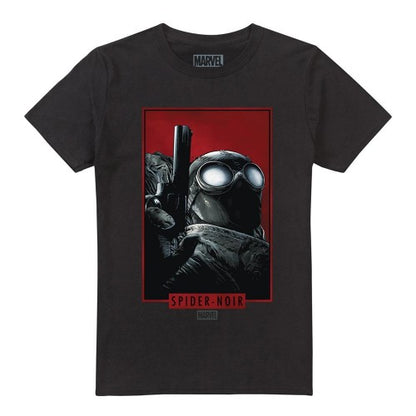 Front - Spider-Noir Unisex Adult Comic Cover T-Shirt
