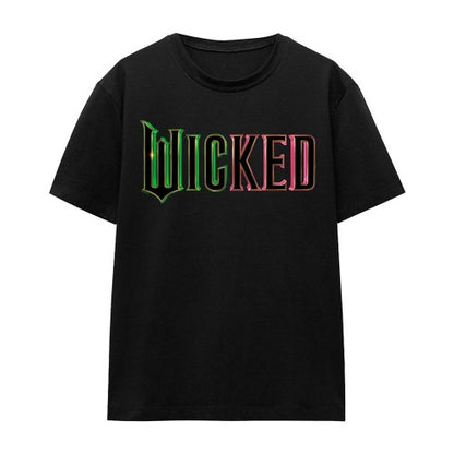 Front - Wicked Womens/Ladies Movie Logo T-Shirt