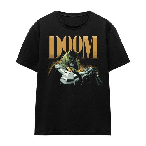 Front - Doctor Doom Womens/Ladies Iconic Villain T-Shirt