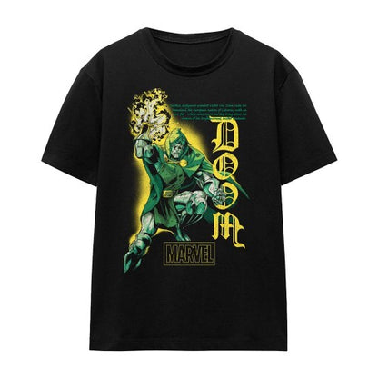Front - Doctor Doom Womens/Ladies Villain Trend T-Shirt