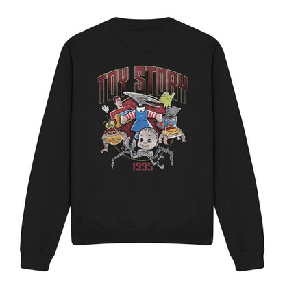Front - Toy Story Unisex Adult Sid´s Toys Rock Long-Sleeved Sweatshirt