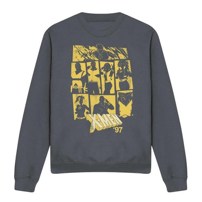 Front - X-Men 97 Unisex Adult Group Midweight Sweatshirt