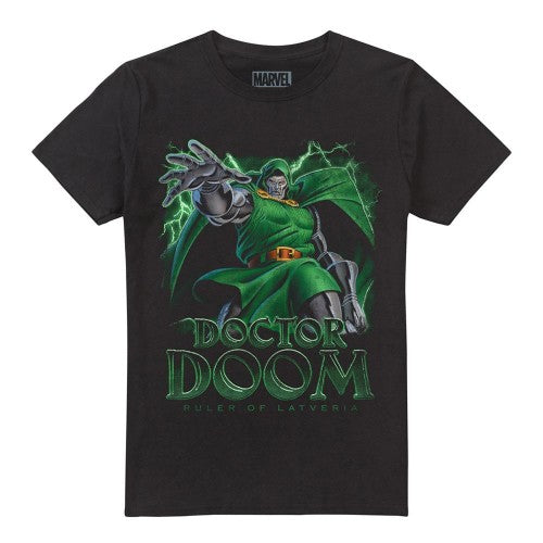 Front - Doctor Doom Unisex Adult Ruler Of Latveria T-Shirt