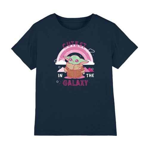 Front - Star Wars Childrens/Kids Cutest In The Galaxy Grogu T-Shirt