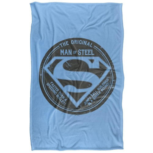 Front - Superman The Original Man Of Steel Blanket