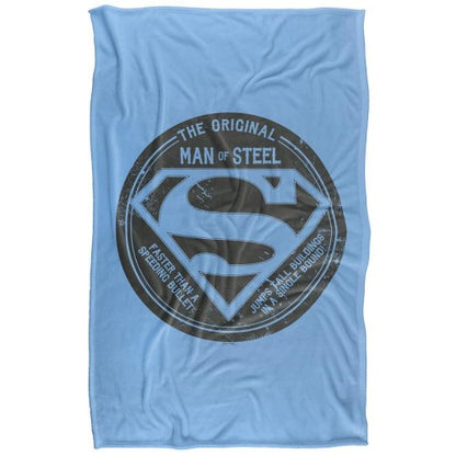 Front - Superman The Original Man Of Steel Blanket