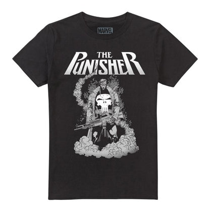 Front - The Punisher Unisex Adult Ready To Fight T-Shirt