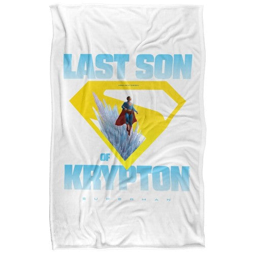 Front - Superman Last Son Of Krypton Blanket