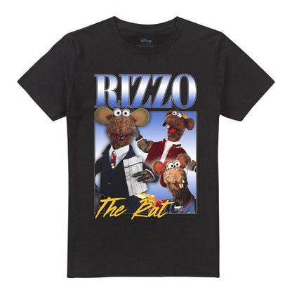 Front - The Muppets Unisex Adult The Rat Rizzo Homage T-Shirt