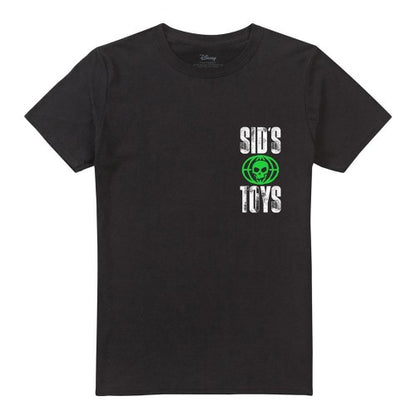 Front - Toy Story Unisex Adult Sid´s Toys Back Print T-Shirt