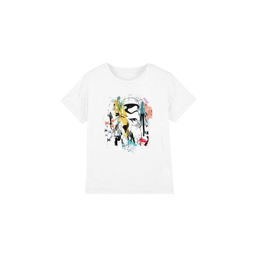Front - Star Wars Childrens/Kids Stormtrooper Abstract T-Shirt