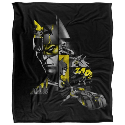 Front - Batman Panel Blanket
