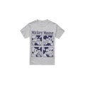 Front - Disney Mens Mickey Mouse Pixelated T-Shirt