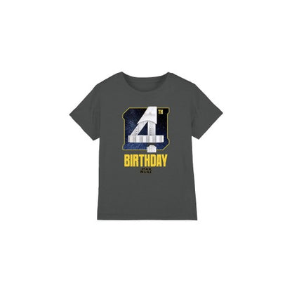 Front - Star Wars Childrens/Kids Stormtrooper Space 4th Birthday T-Shirt