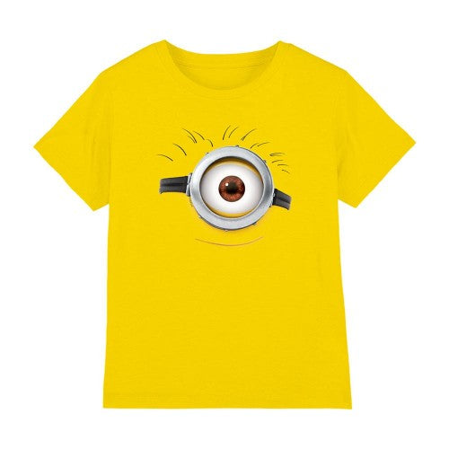 Front - Minions Childrens/Kids Carl Face T-Shirt