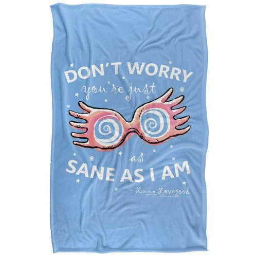 Front - Harry Potter Luna Lovegood Spectrespecs Blanket