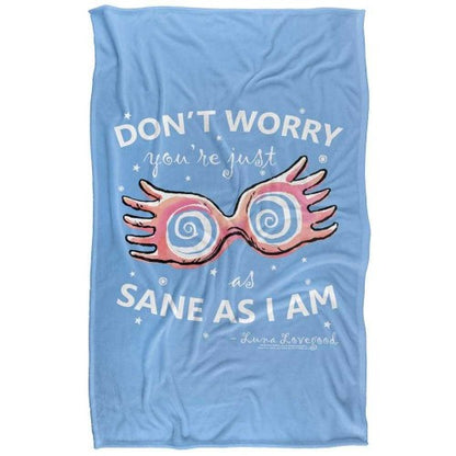 Front - Harry Potter Luna Lovegood Spectrespecs Blanket