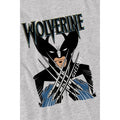 Front - Marvel Childrens/Kids X-Men Wolverine Action Shot T-Shirt