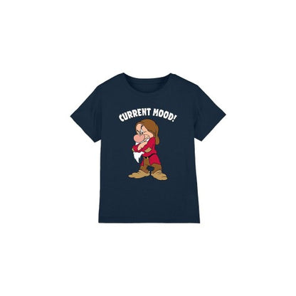 Front - Snow White And The Seven Dwarfs Childrens/Kids Current Mood Grumpy T-Shirt