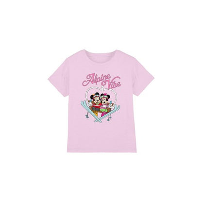 Front - Disney Childrens/Kids Alpine Vibes Mickey Mouse T-Shirt