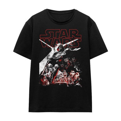Front - Star Wars Womens/Ladies Empire Darth Vader T-Shirt