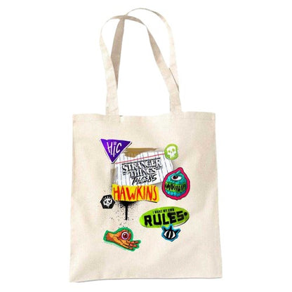 Front - Stranger Things: Tales from ´85 Scrapbook Icons Tote Bag