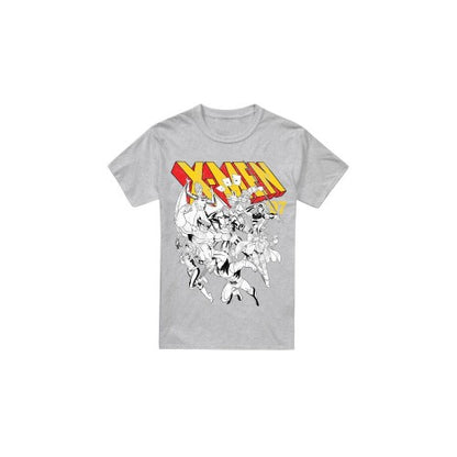 Front - Marvel Mens X-Men Retro Team T-Shirt