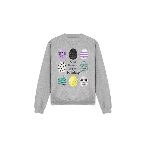 Front - Star Wars Unisex Adult Your Lack Of Easter Eggs Disturbing Darth Vader Sweatshirt